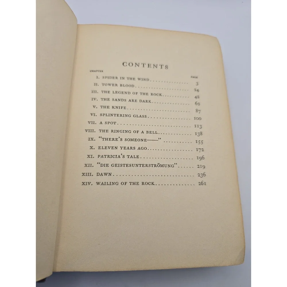 HTF_The Wailing Rock Murders_Clifford‎ Orr_Hardcover_1932_1st Edition_Good